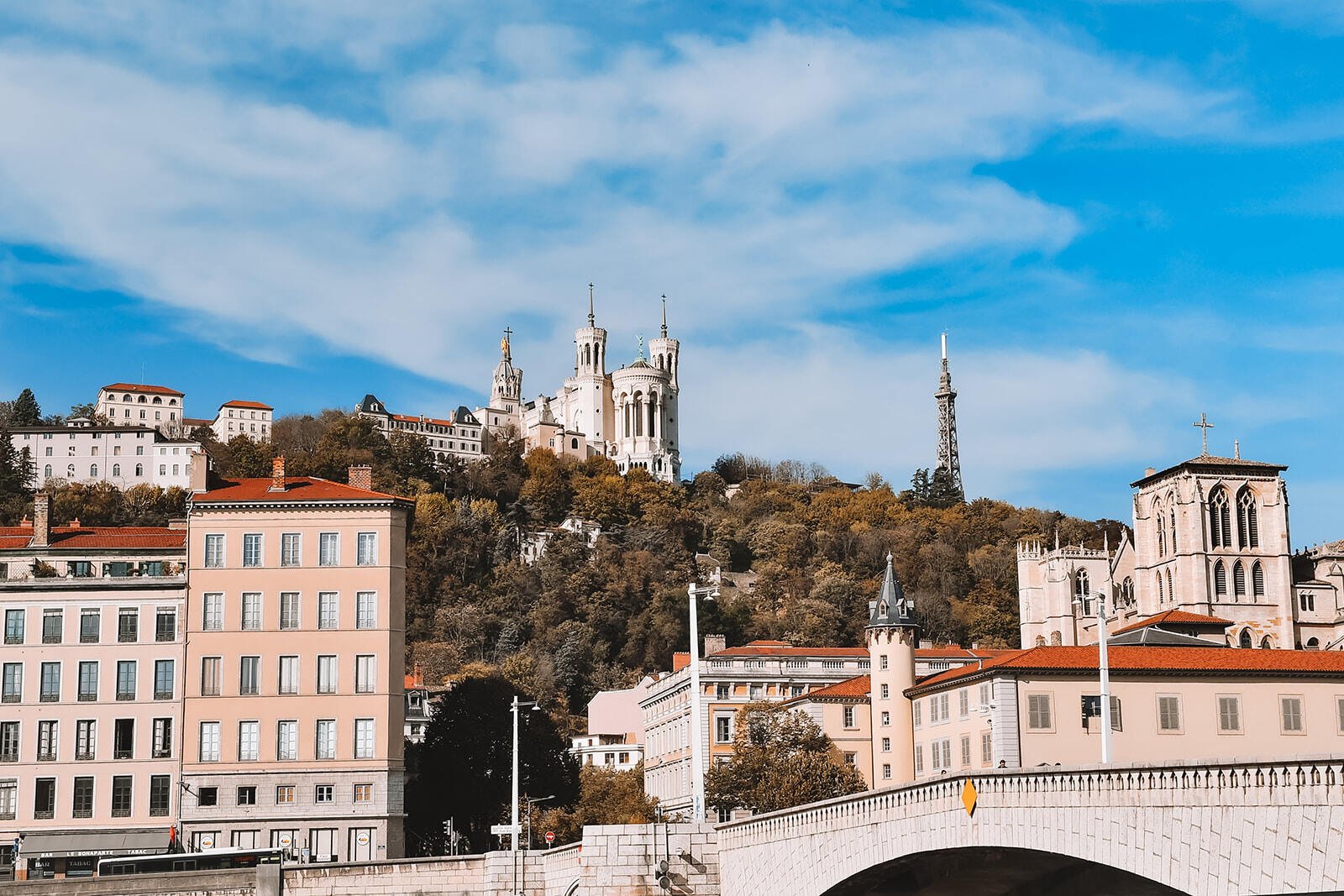 Vue sur Lyon