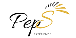 Logo de peps expérience partenaire de LOUTY
